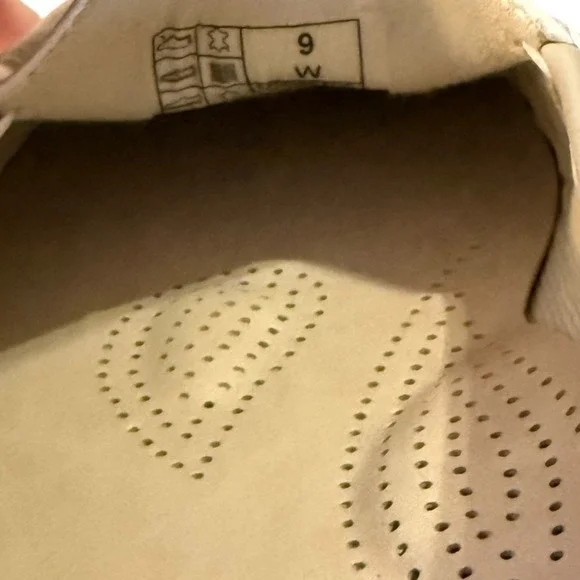 SAS Simplify Moccasin Loafers Silver Cloud Leather Size 9 Wide New - Picture 5 of 9